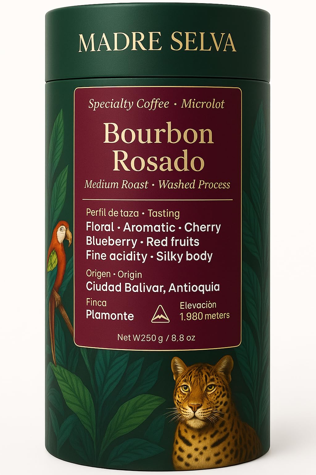 Amazon.com : Colombian Specialty Pink Bourbon Coffee Whole Bean